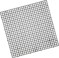 12 Pcs Aquarium Fish Tank Divider Plastic Egg Crate, L – Essentials for Fish - L 12pcs Black - image 2