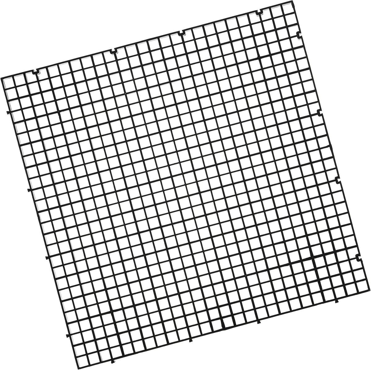 12 Pcs Aquarium Fish Tank Divider Plastic Egg Crate, L – Essentials for Fish - L 12pcs Black - image 2