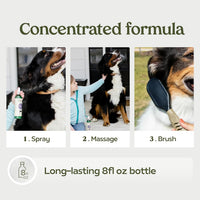 PAWFUME Deshedding Dog Shampoo and Conditioner, Show Dog - Conditioning Moisturizing Spray / Pack of 4 - image 2