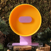Super‑Silent Hamster Exercise Wheel - 8.7inch / Passionfruit Yellow - image 2
