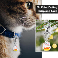 Cat Bell 2 Pack, Pet Collar Bells for Cats and Dogs - Lucky Cat / Small - image 2