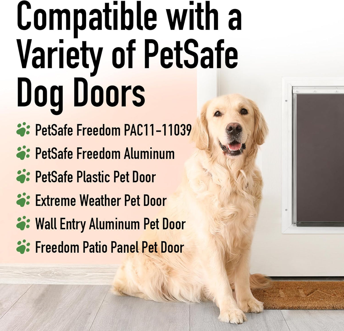 Evergreen Pet Supplies Replacement Dog Door Flap Compatible - Large - image 3