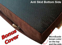 Extra Large Orthopedic Memory Foam Dog Bed for Large Dogs - 47.0"L x 29.0"W x 4.0"Th / Chocolate Brown - image 4