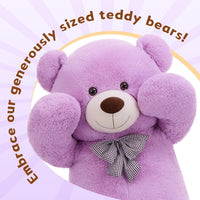 MaoGoLan 47 Inch Giant Teddy Bear - Purple / 6 Feet - image 4