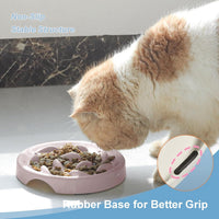 Slow Feeder Bowl for Cats and Small Dogs - Pink - image 4