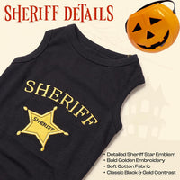 Parisian Pet Dog Halloween Costume - Sheriff / X-Small - image 4