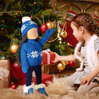 Bencailor Christmas doll clothes for 18 inch dolls in red and white cowgirl style with hat and boots - view 18