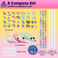 Glamour Headband Making Kit for Girls Ages 5+ - Unicorn Headbands - image 4