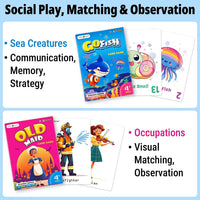 Upgraded Kids Card Games Pack, 6 Decks, Go Fish, Old Maid - Upgraded Classic Version (Standard Cards) - image 4
