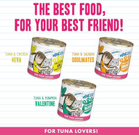 Weruva BFF Minced Natural Wet Cat Food, Big Feline Feast Variety Pack, 10oz Can, Pack of 12