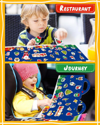 Benresive Reusable Sticker Book, Travel Stickers for Kids - Christmas - image 3