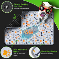 Hompet Dog Grass Pad with Tray Large, 35"x22.5" - Black / 52.7 x 30" - image 4