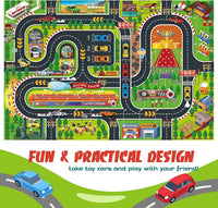 Oriate Kids Dream Mat Modern City Road Map Rug - Dinosaur Mat - image 2