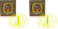 Mozi Geometric Magic Flow Bracelet, Easy to Use - Glozi (Pack of 2) / Glowing Yellow