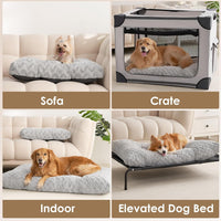 EHEYCIGA Washable XL Dog Beds Large Sized Dog - Grey / 29" x 21"x 3" - image 4