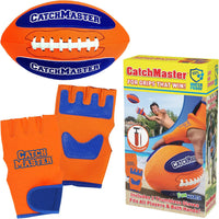 Funwares CatchMaster water football set with hook and loop ball and two gloves