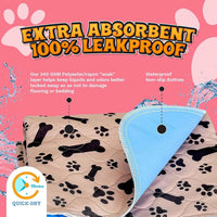Super Absorbent Washable Pee Pads for Dogs Large 35 x 31 Puppy Pads - image 2