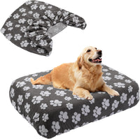BALAPET Washable Dog Bed Cover 100% Waterproof - 44x35x6in / Dark Gray