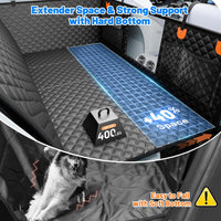 Dog Car Seat Cover for Back Seat - Jet Black / XL-For Full-size Trucks - image 2