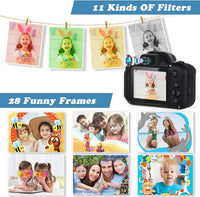 Zeacool Kids Camera, HD Digital Video Camera - Black - image 3