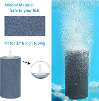 AQUANEAT Aquarium Air Stone 4x2 inch 2 Pack, Large Airstone - 4 inch 2 pcs - image 3