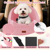 Vivifying Dog Car Seat for Small Dogs - Pink - image 3