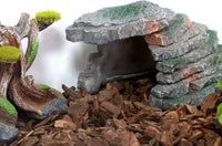Gecko Hide Shale Scape Step Ledge - Small-B-7.3 * 4.4 * 3 - image 4