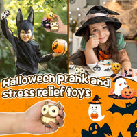 New 6 Packs-Halloween Squishies Toys Slow Rising - 6pcs-3 - image 4