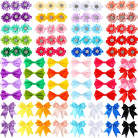 Jexine 60 Pcs Dog Bow Ties Bulk