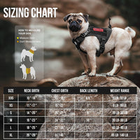 OneTigris Tactical Dog Harness No-Pull Service Vest for Medium Large - Small / Black - image 2