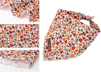 Lionet Paws Spring Daisy Dog Bandana Washable Cotton Handkerchief - Harvest Autumn / Large (Pack of 1) - image 3