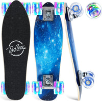 BELEEV 22 inch Skateboards for Kids - Starlight Blue