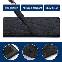BALAPET Durable Chew Proof Dog Bed with Metal Rivet Corner for Medium Dogs, Stable Kennel Pad Mat for Teething Puppy, Durable Indoor Outdoor Crate Pad for Medium Dog Crates, 35"x22"