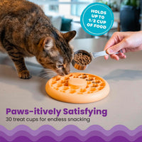 Catstages Slow Feeder Bowl & Treat Puzzle Cat Toy - Slow Feeder - image 3