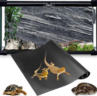 120 Gallon Reptile Terrarium Liner - 24 X 96-inches / Black