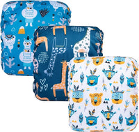 CuteBone Dog Diapers Male Washable Belly Band for Male Dogs Wraps 3pcs a Pack DM43XS