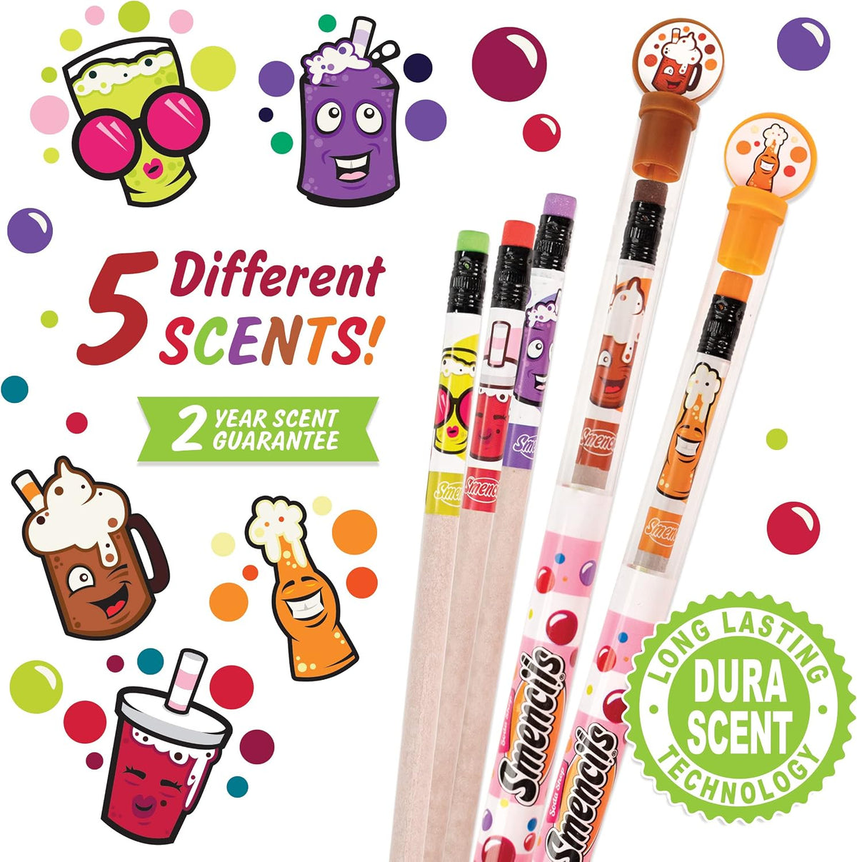 Halloween Smencils, HB #2 Gourmet Scented Pencils - SODA Shop - image 2