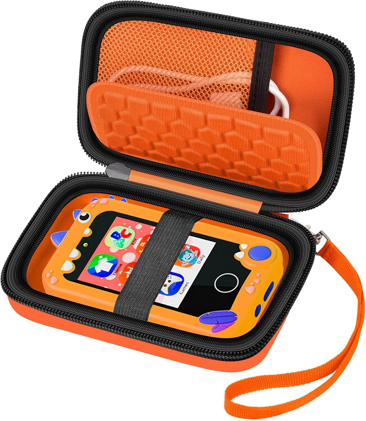 ALKOO kids smartphone case, zip carrying box for kids toy phones and learning cameras - view 8