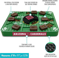 Pets First NFL Arizona Cardinals Puzzle Toy, Puzzle Treat Dog Toy, Interactive Dog Treat Toy, Dog Puzzle