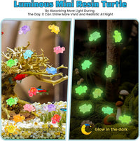 200pcs Mini Resin Ladybug Decor Tiny Ladybug for Crafts Dollhouse - 200pcs Mini Resin Turtles( 0.31 * 0.47inch) - image 3