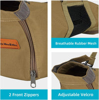 Cinf Cat Restraint Grooming Bag - M (8-12lbs) / Tan - image 3
