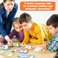 Phonics Flash Cards Word Family Build Book - image 4