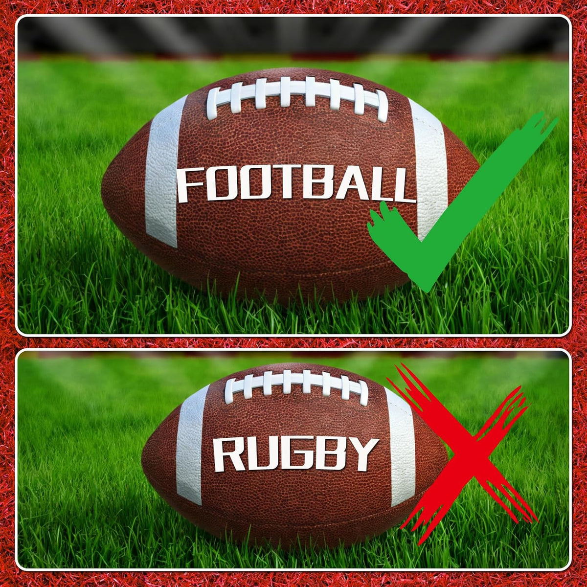 YEOCU Birthday Decorations - Red / Football - image 4