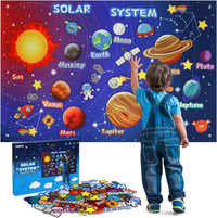 OKOOKO 41Pcs Felt Story Board Set - Blue