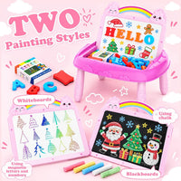 Cokzer Magnetic Drawing Board - Unicorn Pink - image 2