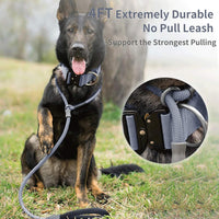 Strong Slip Rope Dog Training Leash - 1/2" x 4ft / Grey - image 2