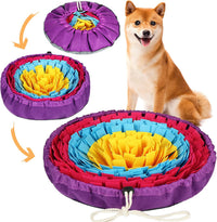 Vivifying Snuffle Mat for Dogs - Yellow&Blue&Purple