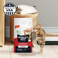 World's Best Cat Litter, Multiple Cat, Unscented, Odor Control - 15 lb - image 4