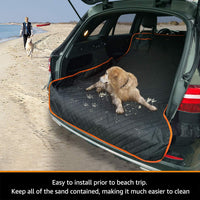 Cargo Liner for Dogs Waterproof Pet Cargo Covers for SUV with Bumper - image 4