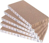 5 Packs cat Scratcher Toys Reversible Scratching Post Board - 5 Packs